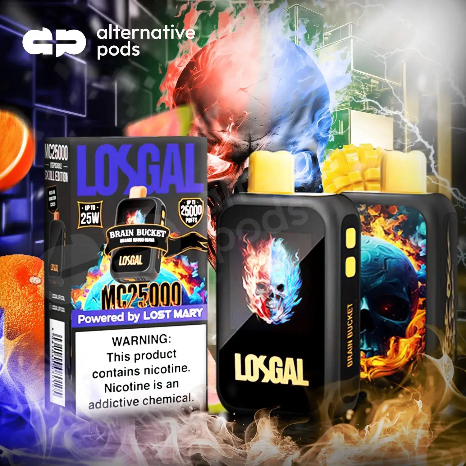 LOSGAL MC25000 by Lost Mary - Alternative pods | Online Vape & Smoke Shop