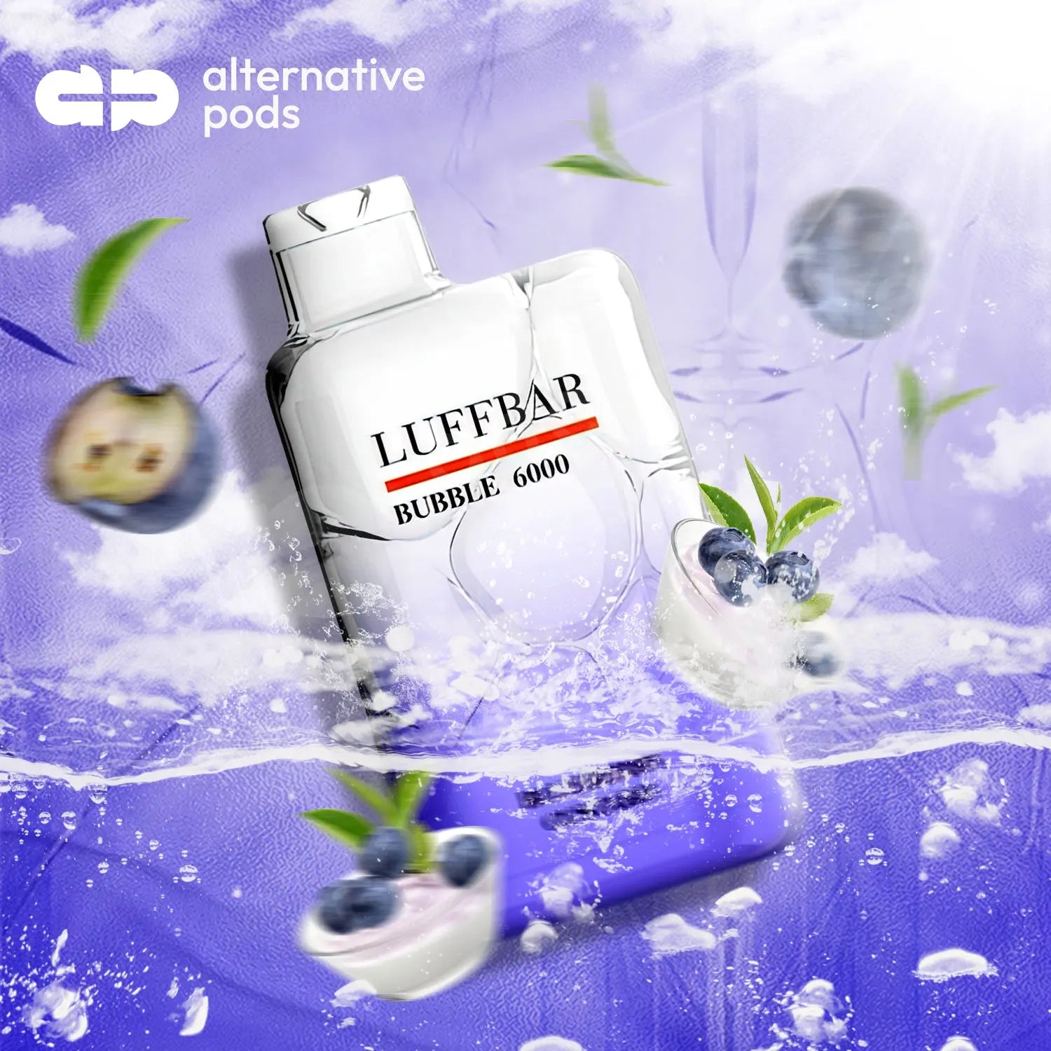 LUFFBAR Bubble 6000 Puffs Disposable Vape 10ml - Alternative pods | Online Vape & Smoke Shop