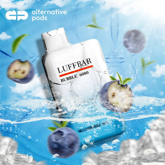 LUFFBAR Bubble 6000 Puffs Disposable Vape 10ml - Alternative pods | Online Vape & Smoke Shop