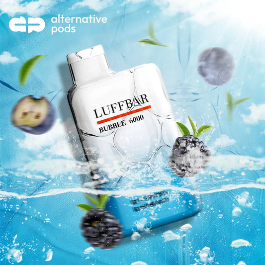 LUFFBAR Bubble 6000 Puffs Disposable Vape 10ml - Alternative pods | Online Vape & Smoke Shop