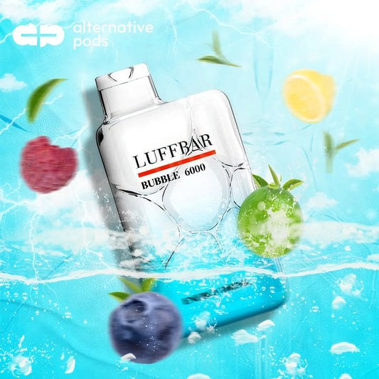 LUFFBAR Bubble 6000 Puffs Disposable Vape 10ml - Alternative pods | Online Vape & Smoke Shop