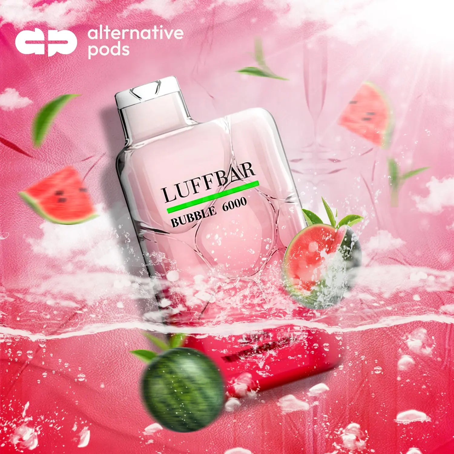 LUFFBAR Bubble 6000 Puffs Disposable Vape 10ml - Alternative pods | Online Vape & Smoke Shop