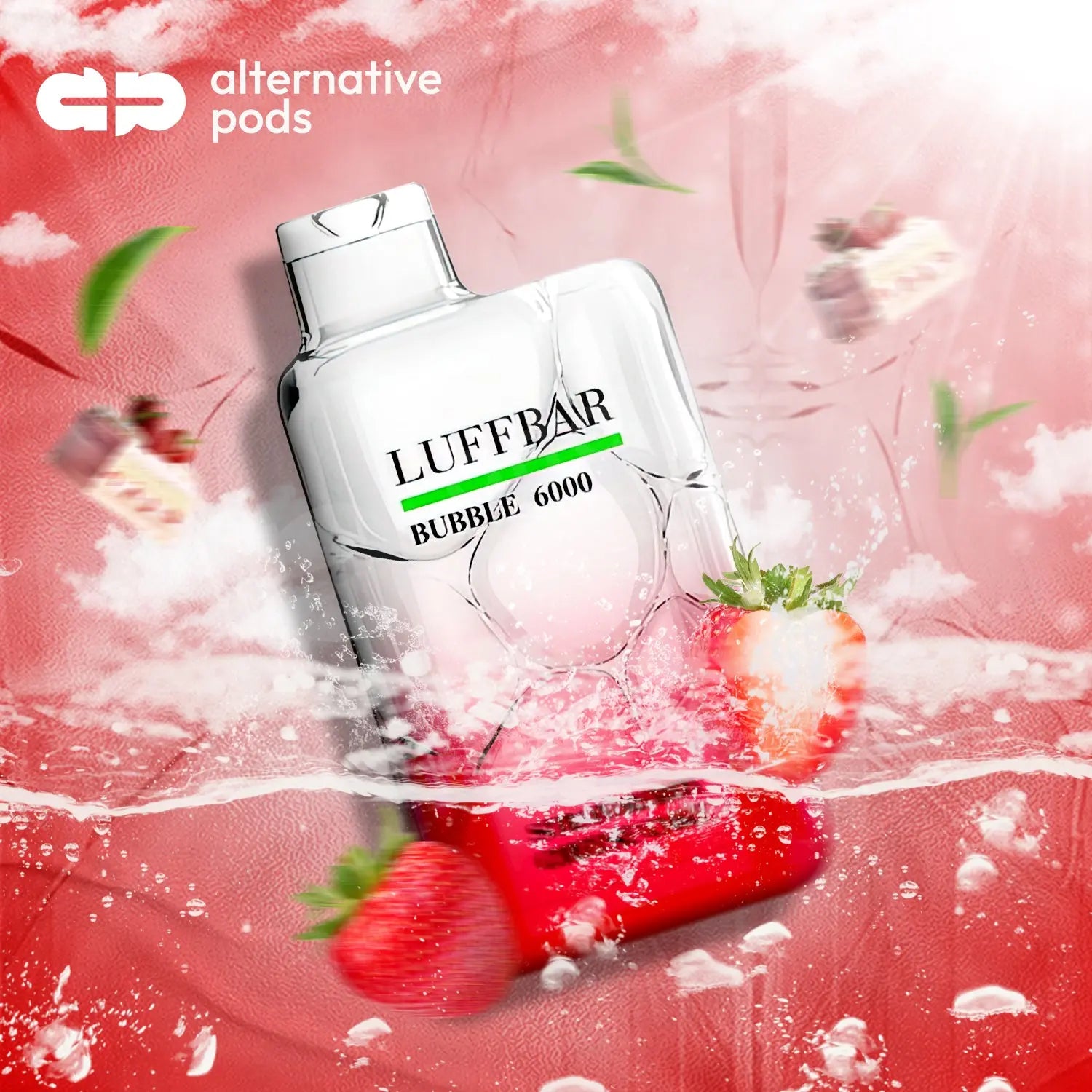 LUFFBAR Bubble 6000 Puffs Disposable Vape 10ml - Alternative pods | Online Vape & Smoke Shop