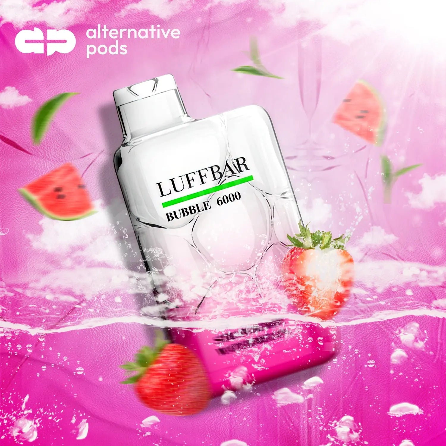 LUFFBAR Bubble 6000 Puffs Disposable Vape 10ml - Alternative pods | Online Vape & Smoke Shop