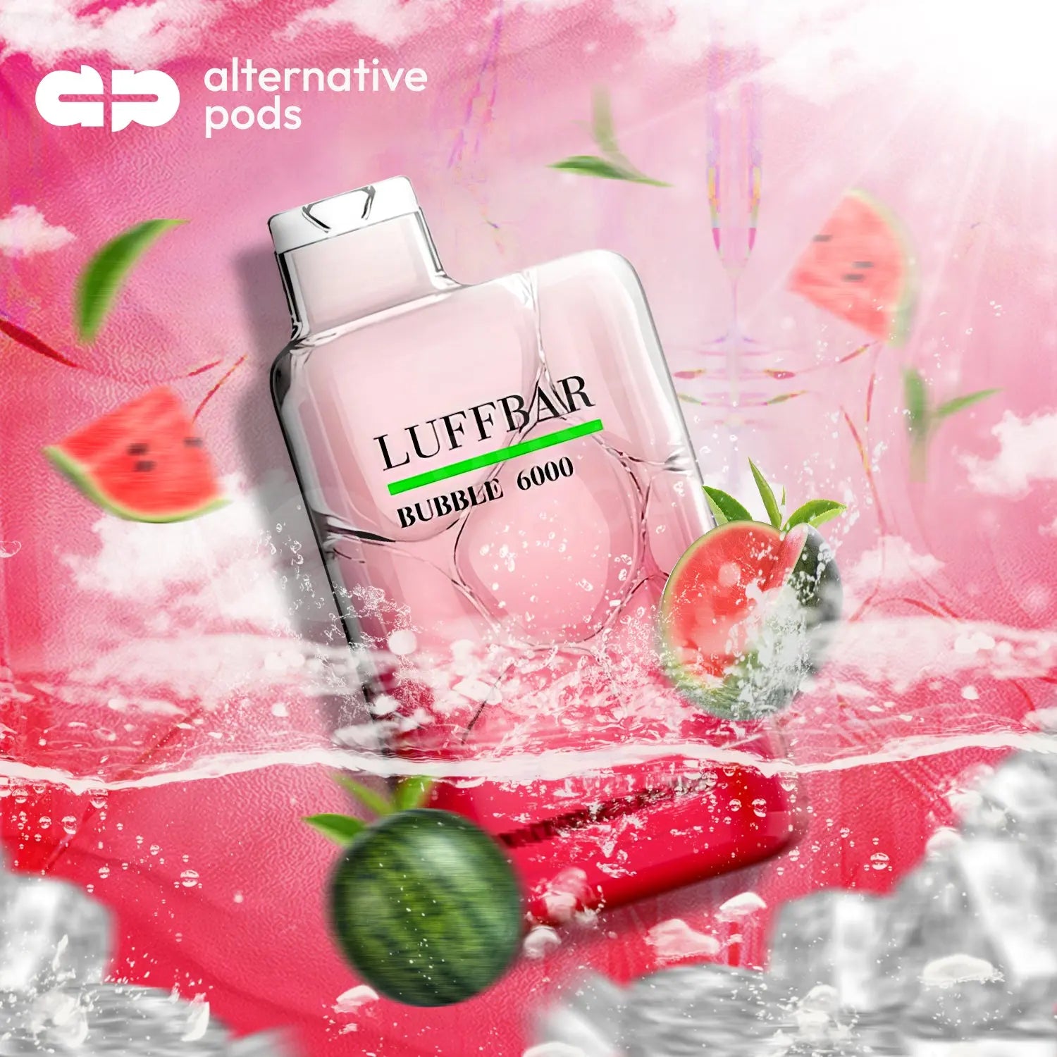 LUFFBAR Bubble 6000 Puffs Disposable Vape 10ml - Alternative pods | Online Vape & Smoke Shop