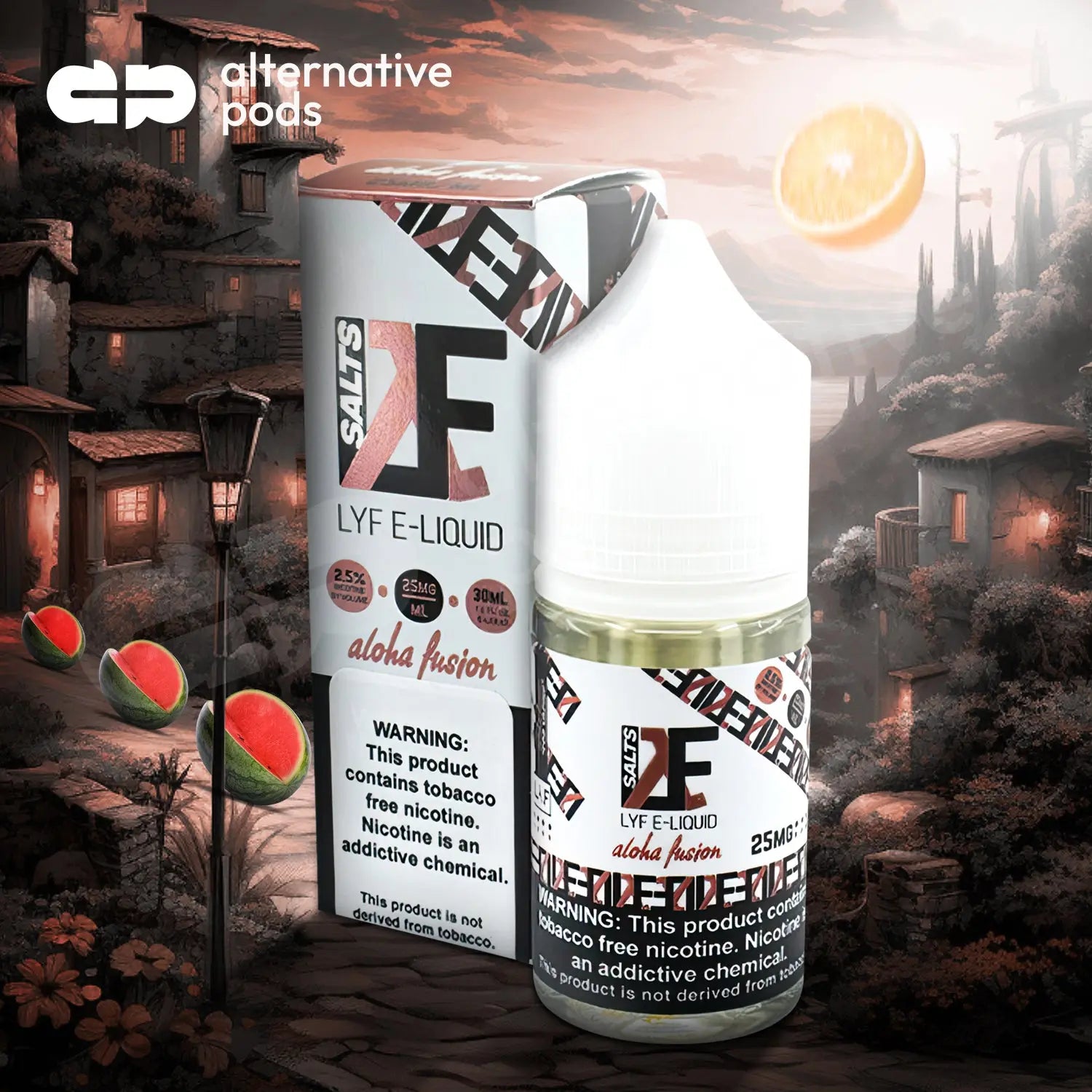 LYF Salts Synthetic Nicotine Salt E-Liquid 30ML LYF Salts - Aloha Fusion 