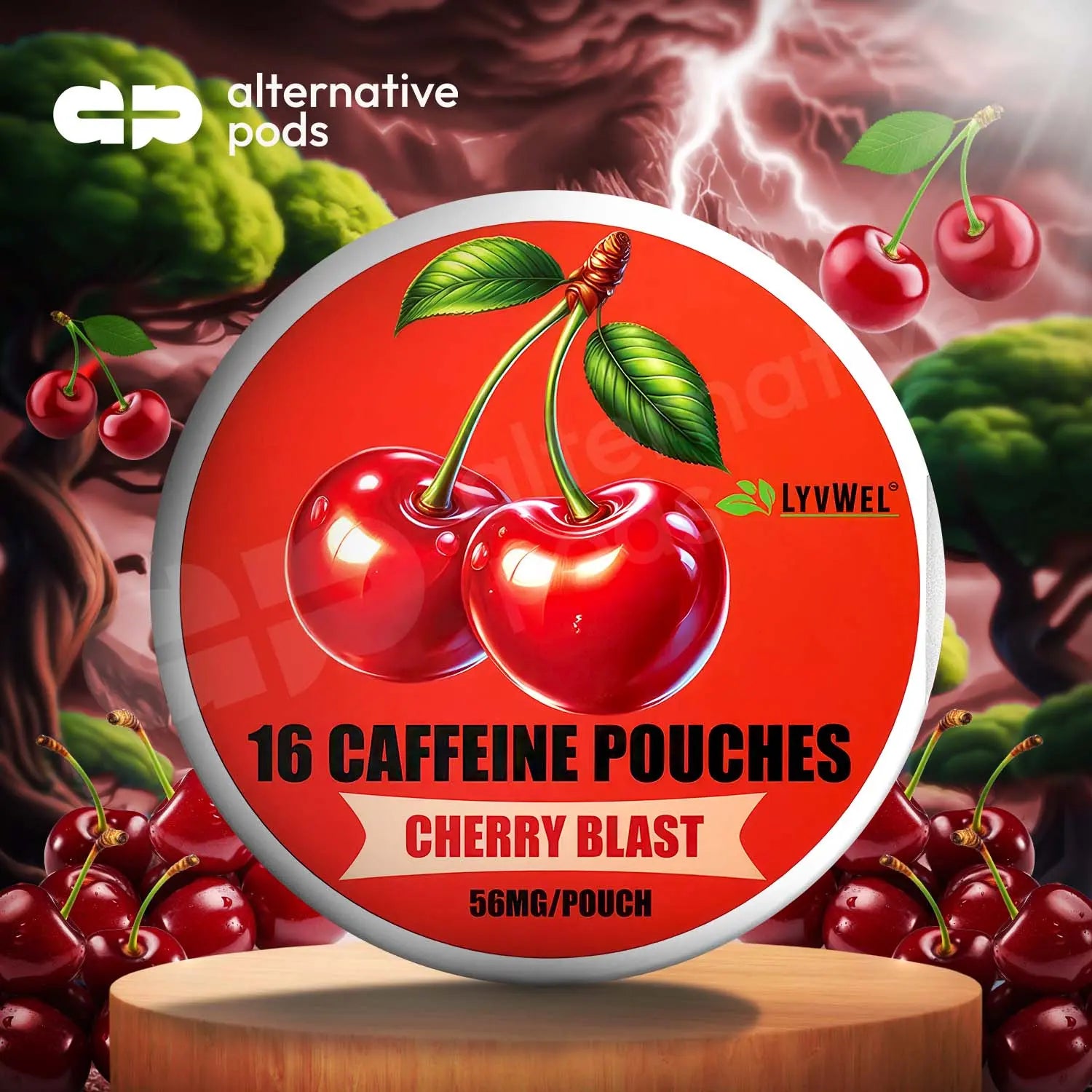 LYVWEL Caffeine Pouches - Cherry Blast 