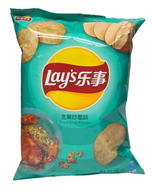 Lays Fried Crab Flavor