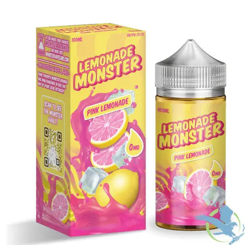 Lemonade Monster Synthetic Nicotine E-Liquid 100ML By Jam Monster - Alternative pods | Online Vape & Smoke Shop