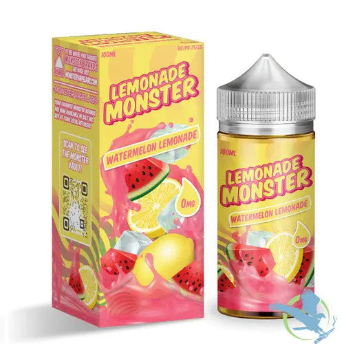 Lemonade Monster Synthetic Nicotine E-Liquid 100ML By Jam Monster - Alternative pods | Online Vape & Smoke Shop