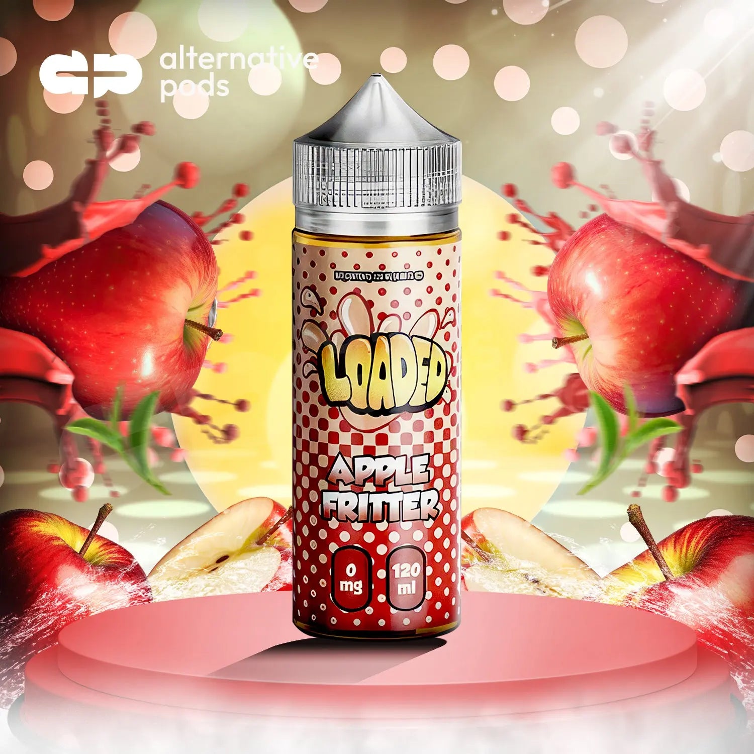 Loaded E-Liquid By Ruthless 120ML - Apple Fritter 