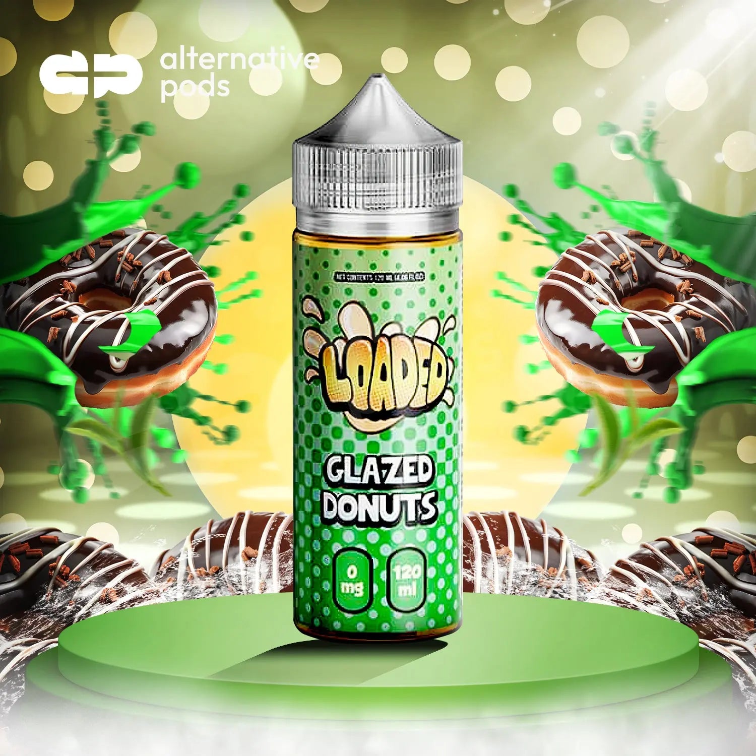 Loaded E-Liquid By Ruthless 120ML - Glazed Donuts 