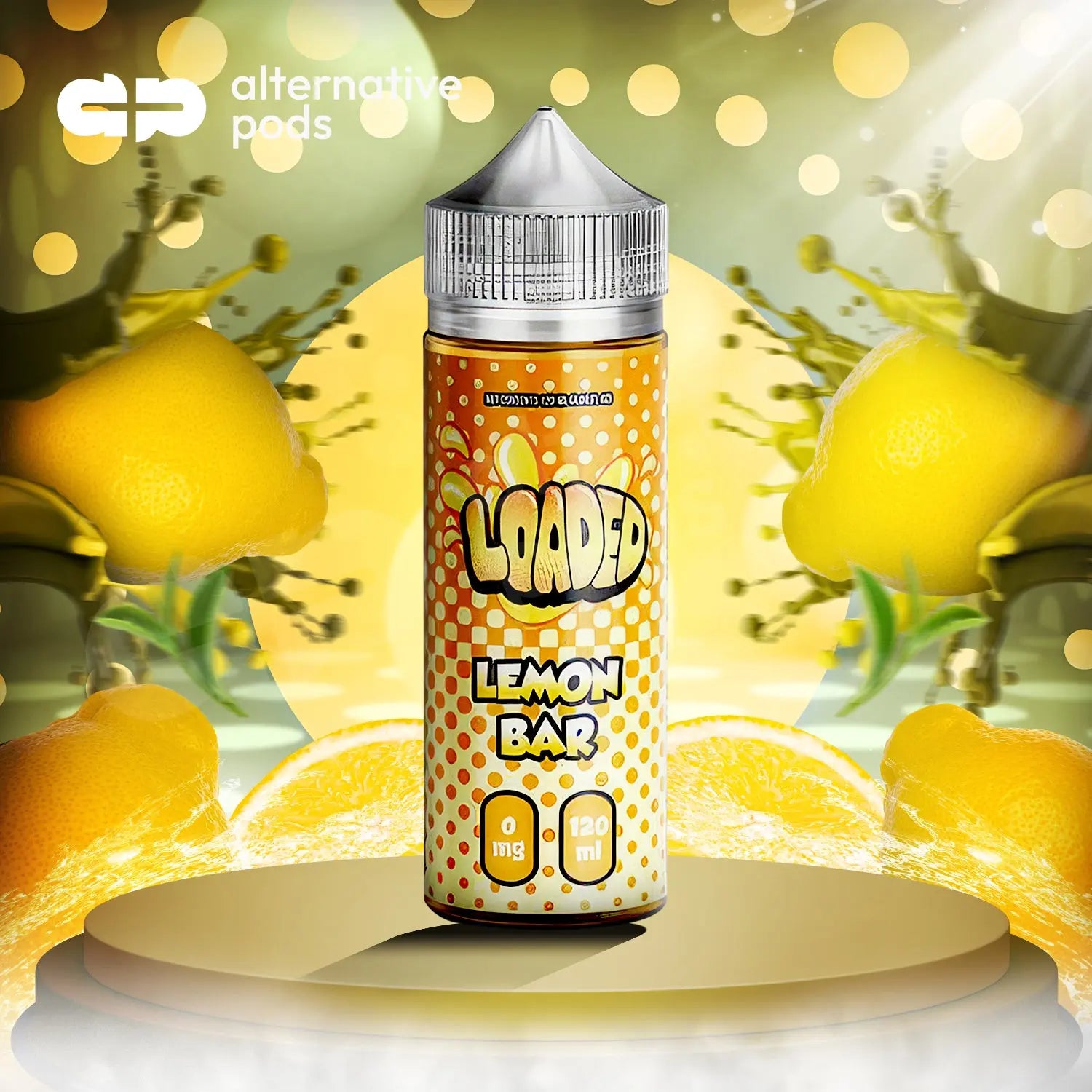 Loaded E-Liquid By Ruthless 120ML - Lemon Bar 