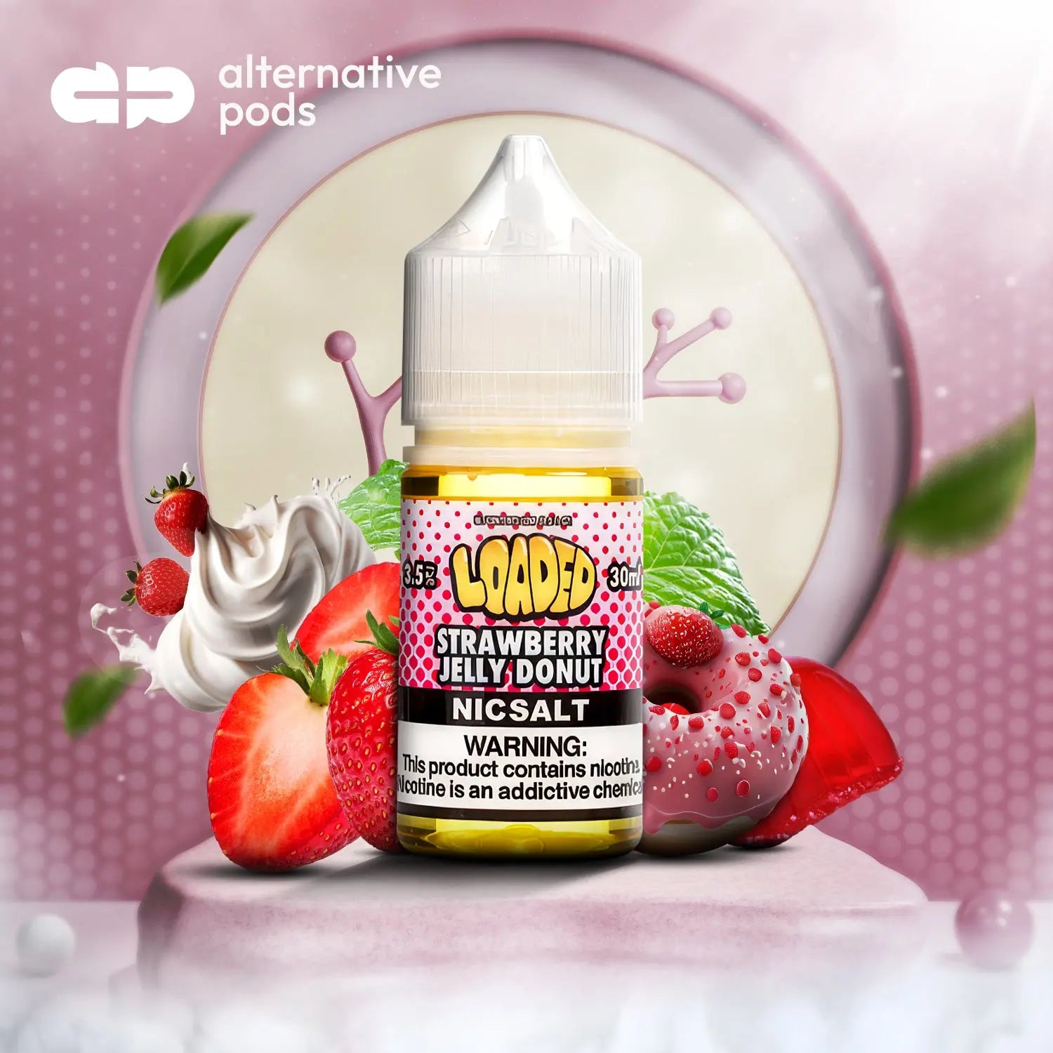 Loaded Synthetic Nicotine Salt E-Liquid By Ruthless 30ML - Alternative pods | Online Vape & Smoke Shop