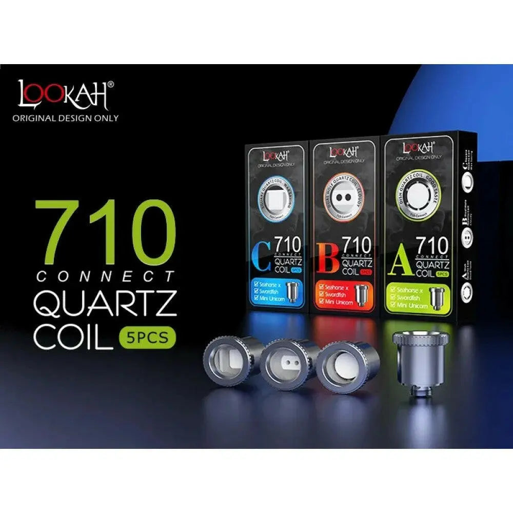 Lookah 710 Quartz Wax Dish Coils - Alternative pods | Online Vape & Smoke Shop