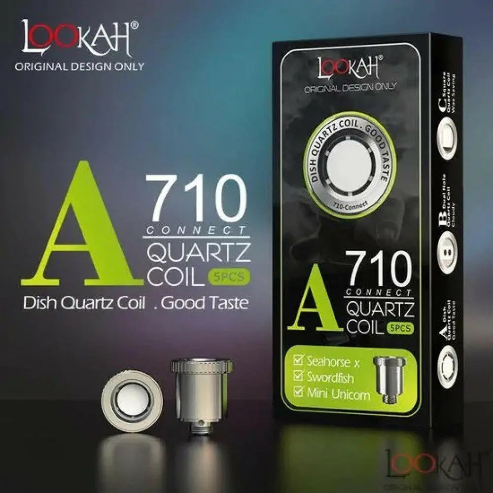 Lookah 710 Quartz Wax Dish Coils - Alternative pods | Online Vape & Smoke Shop