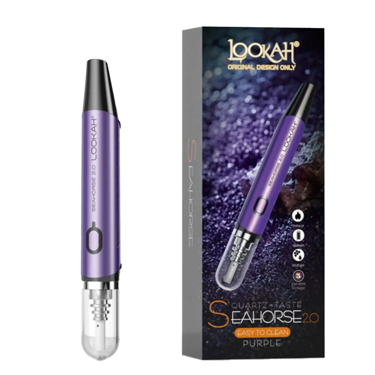 Lookah - Seahorse 2.0 650mAh Vaporizer Kit - Alternative pods | Online Vape & Smoke Shop