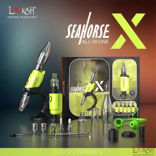 Lookah - Seahorse X 950mAh All In One Vaporizer Kit - Alternative pods | Online Vape & Smoke Shop