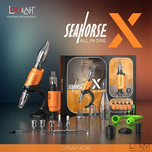 Lookah - Seahorse X 950mAh All In One Vaporizer Kit - Alternative pods | Online Vape & Smoke Shop