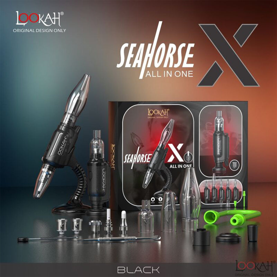 Lookah - Seahorse X 950mAh All In One Vaporizer Kit - Online Vape Shop | Alternative pods | Affordable Vapor Store | Vape Disposables