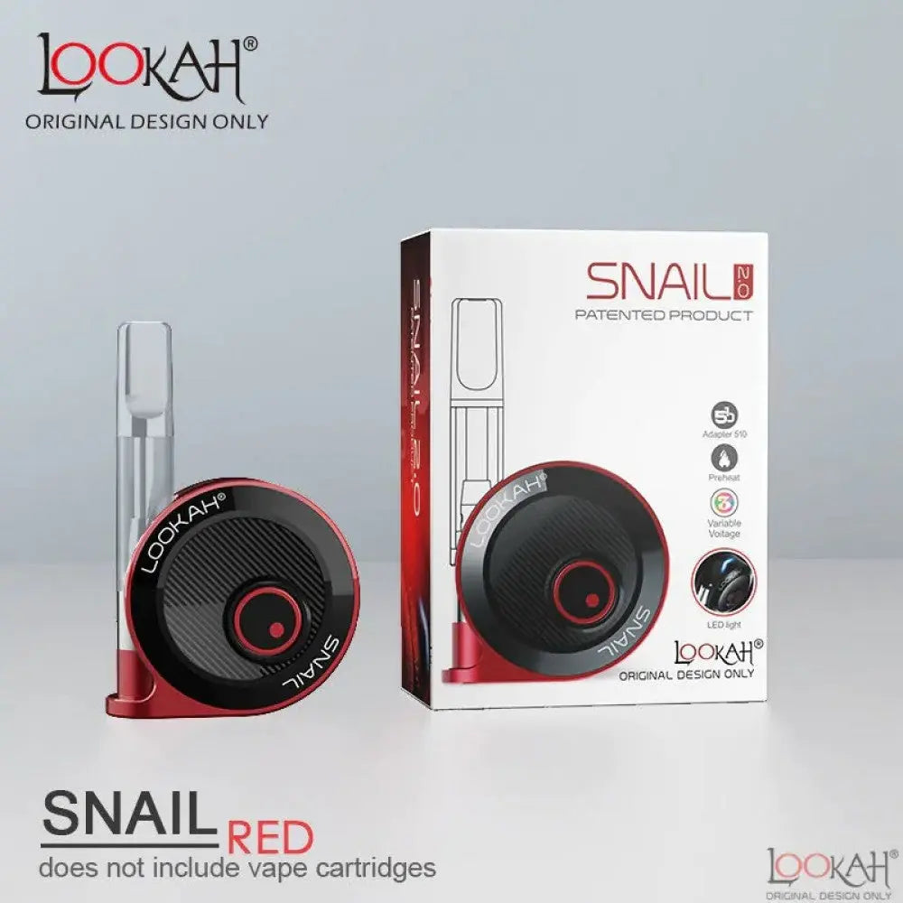 Lookah Snail 2.0 510 Thread Cartridge Battery - Alternative pods | Online Vape & Smoke Shop