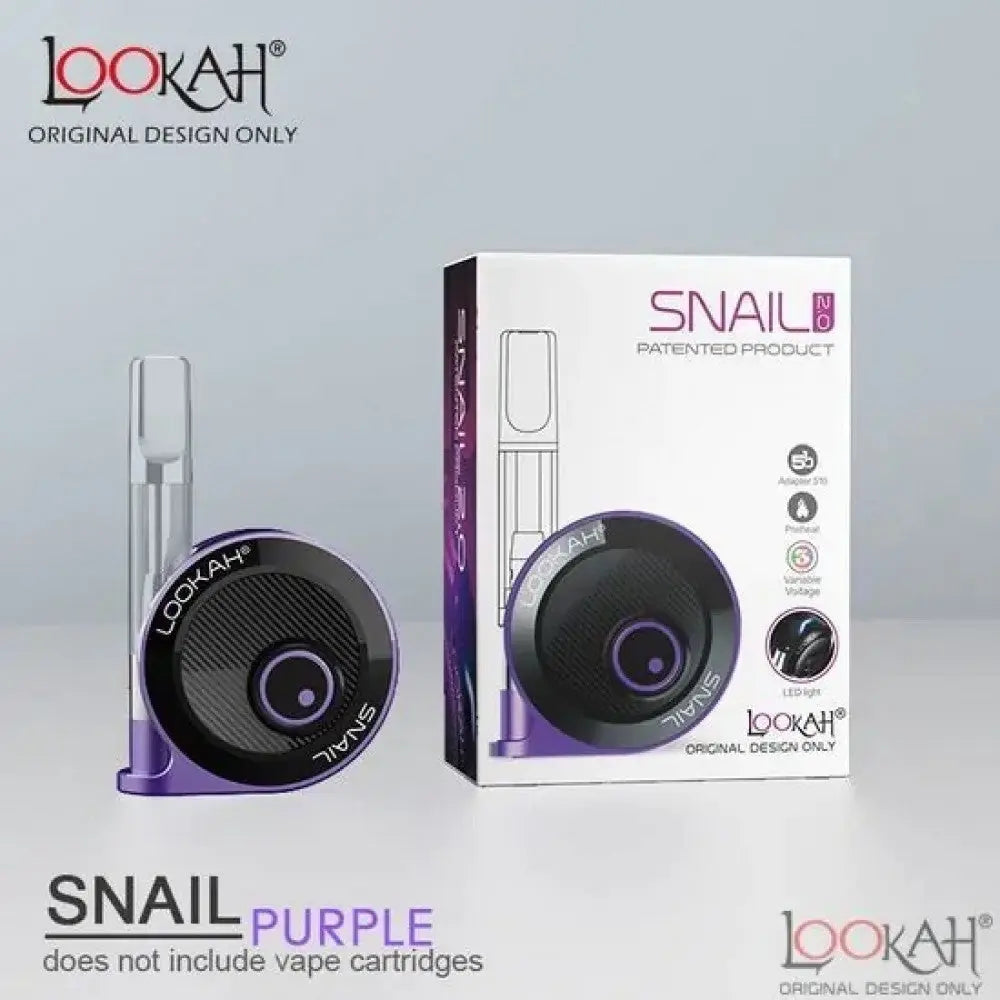 Lookah Snail 2.0 510 Thread Cartridge Battery - Alternative pods | Online Vape & Smoke Shop