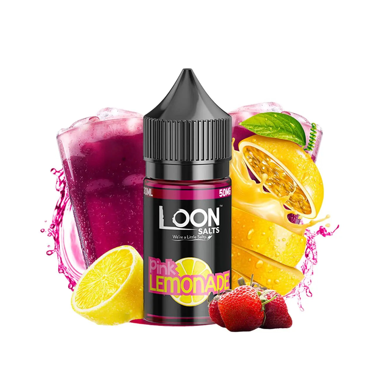 Loon Salts Nicotine Salt E-Liquid 30ML - Pink Lemonade 