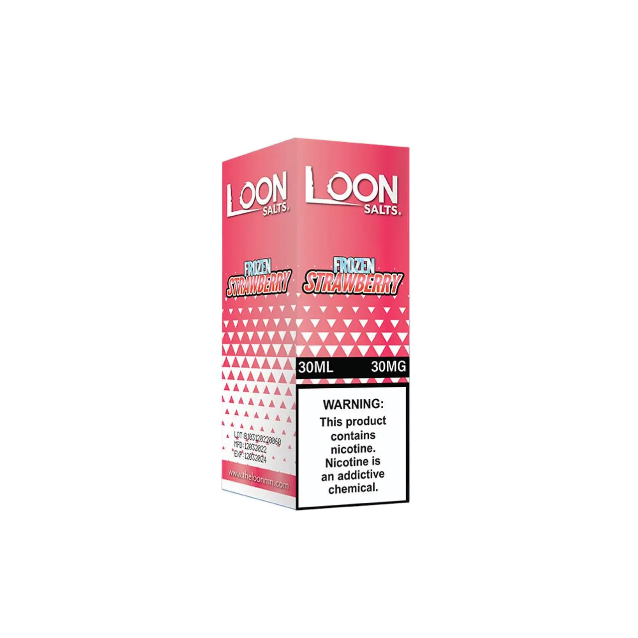 Loon Salts Nicotine Salt E-Liquid 30ML - Frozen Strawberry 