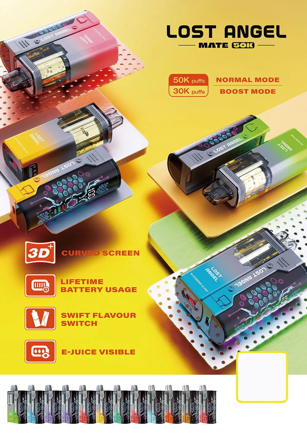 Lost Angel Mate 50K Disposable