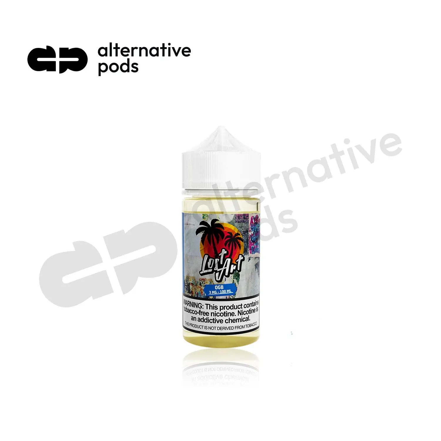 Lost Art Synthetic Nicotine E-Liquid 100ML - Alternative pods | Online Vape & Smoke Shop