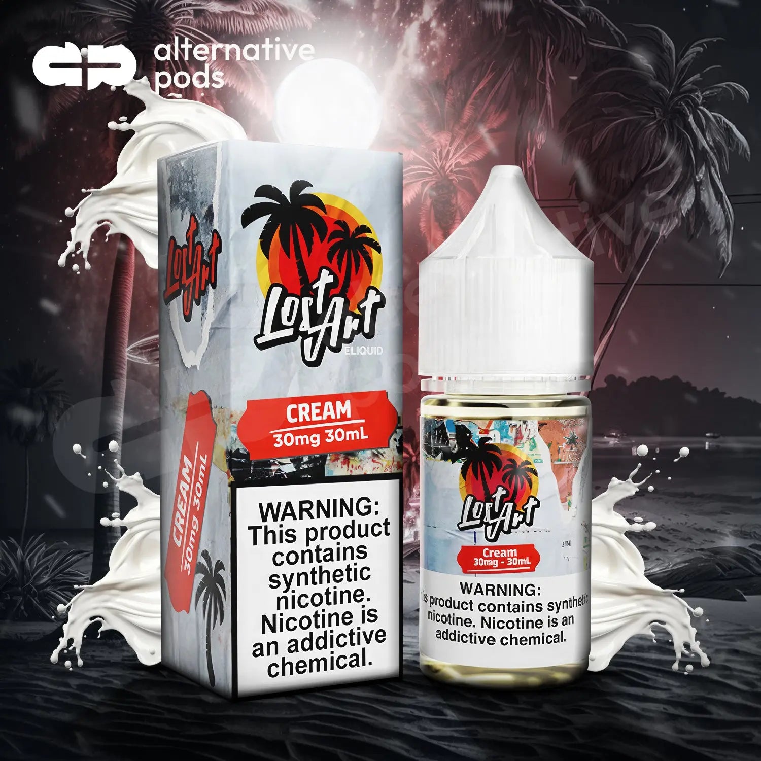 Lost Art Synthetic Nicotine Salt E-Liquid 30ML - Alternative pods | Online Vape & Smoke Shop