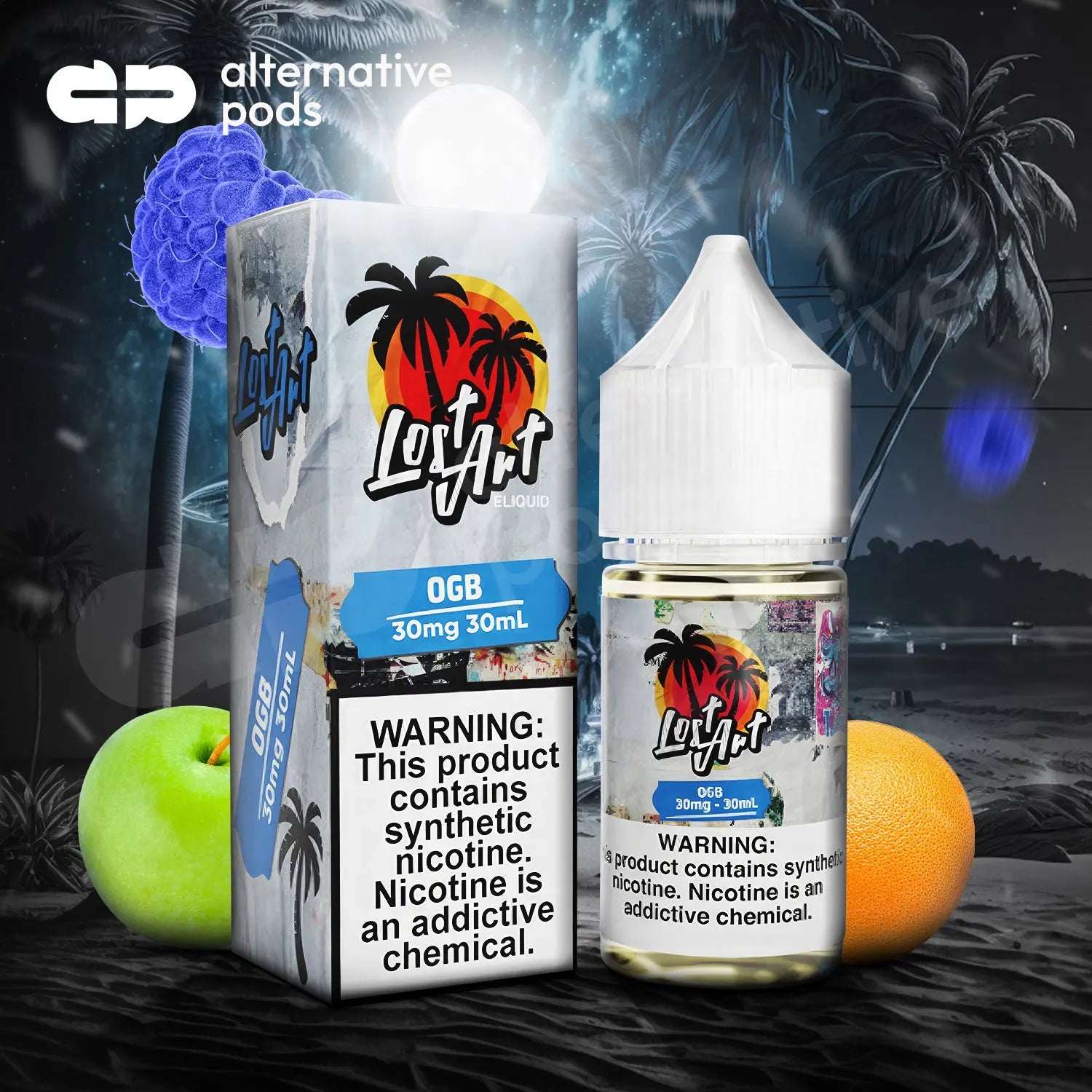 Lost Art Synthetic Nicotine Salt E-Liquid 30ML - Alternative pods | Online Vape & Smoke Shop