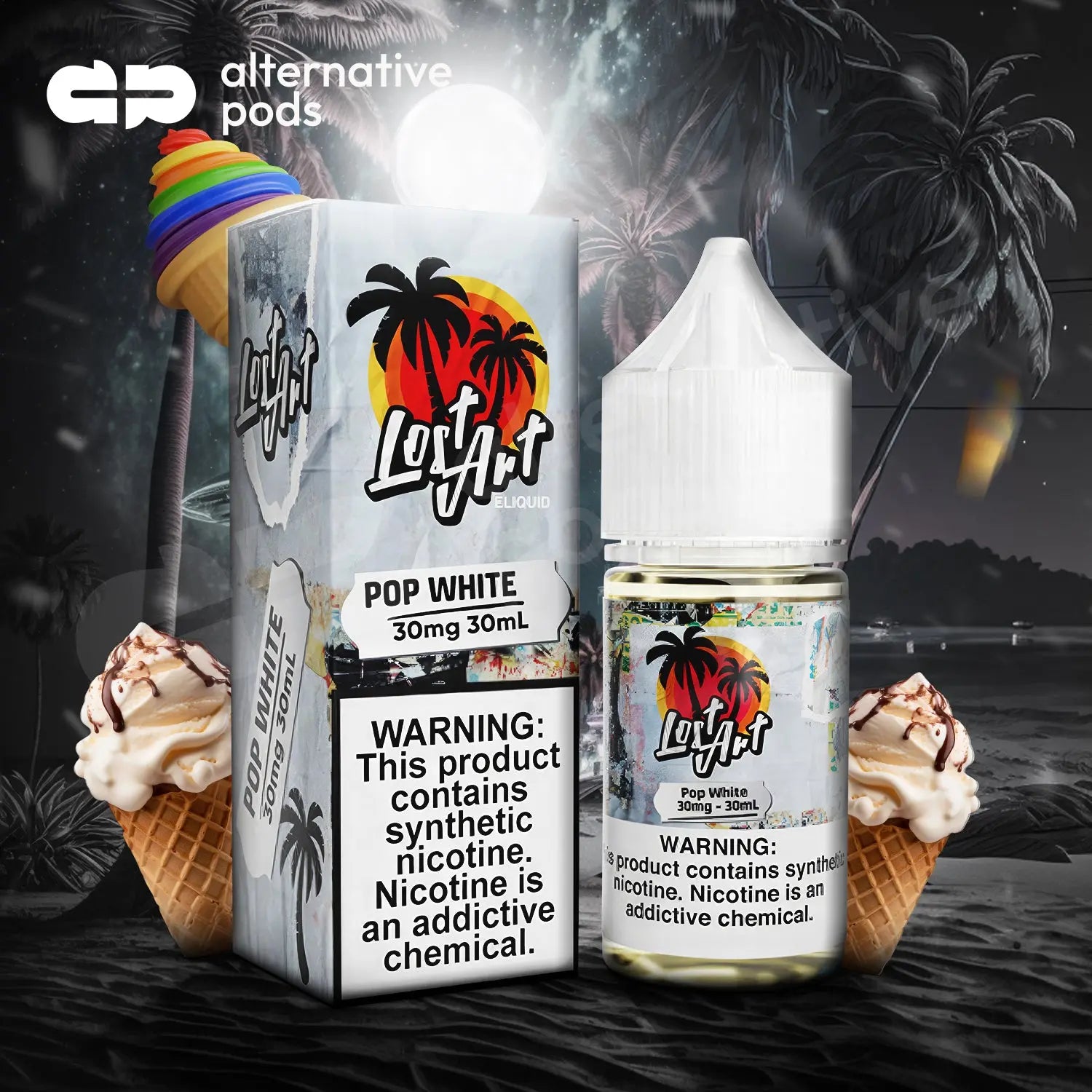 Lost Art Synthetic Nicotine Salt E-Liquid 30ML - Alternative pods | Online Vape & Smoke Shop