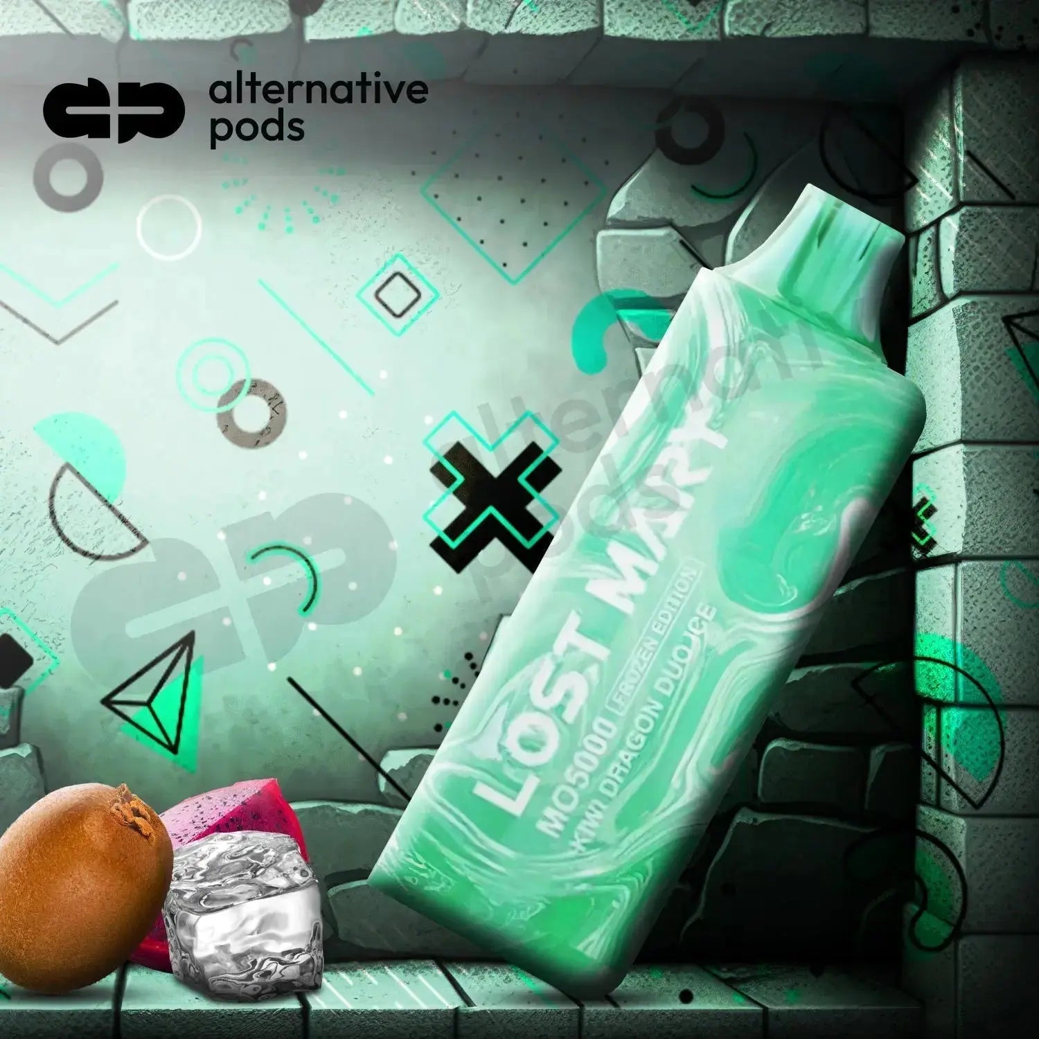 Lost Mary MO5000 Disposable - Kiwi Dragon Duo Ice 