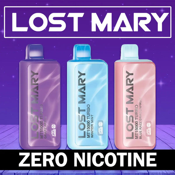 Lost Mary MT15000 Zero Nicotine Vape 0% Lost Mary MT15000 Zero Nicotine Vape 0%