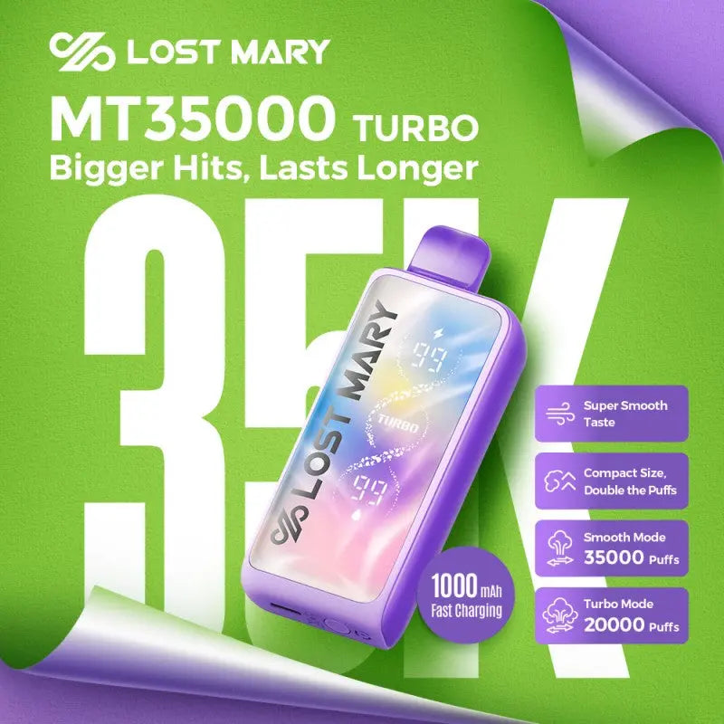 Lost Mary MT35000 Turbo Disposable Vape | 35000 Puffs Lost Mary MT35000 Turbo Disposable Vape | 35000 Puffs