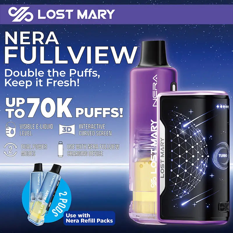 Lost Mary Nera Fullview 70K Lost Mary