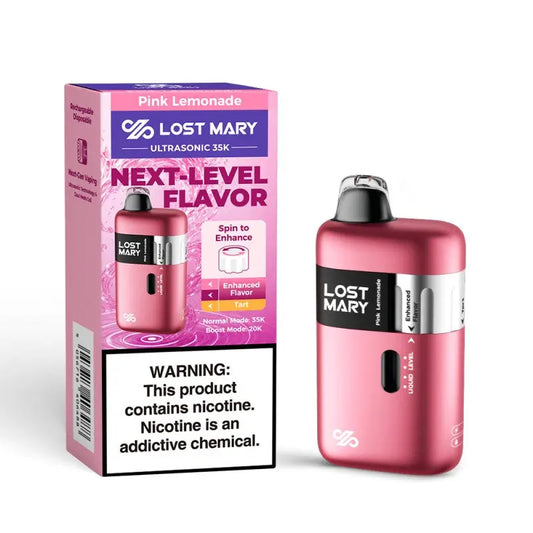 Lost Mary Ultrasonic 35K Disposable - Pink Lemonade 