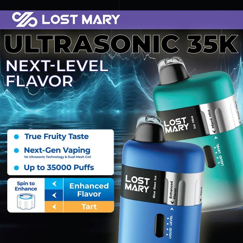 Lost Mary Ultrasonic 35K Disposable Lost Mary Ultrasonic 35K Disposable