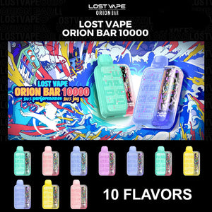 Lost Vape Orion Bar 10000 Disposable Vape with Smart Display 5% Lost Vape Orion Bar 10000 Disposable Vape with Smart Display 5%