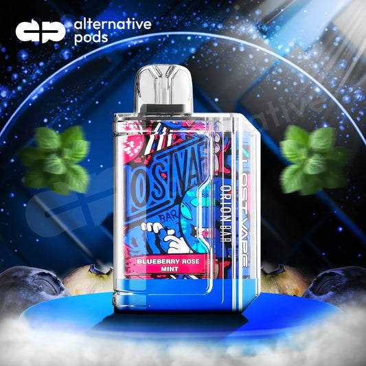 Lost Vape Orion Bar 7500 Puffs Disposable Vape - Blueberry Rose Mint 