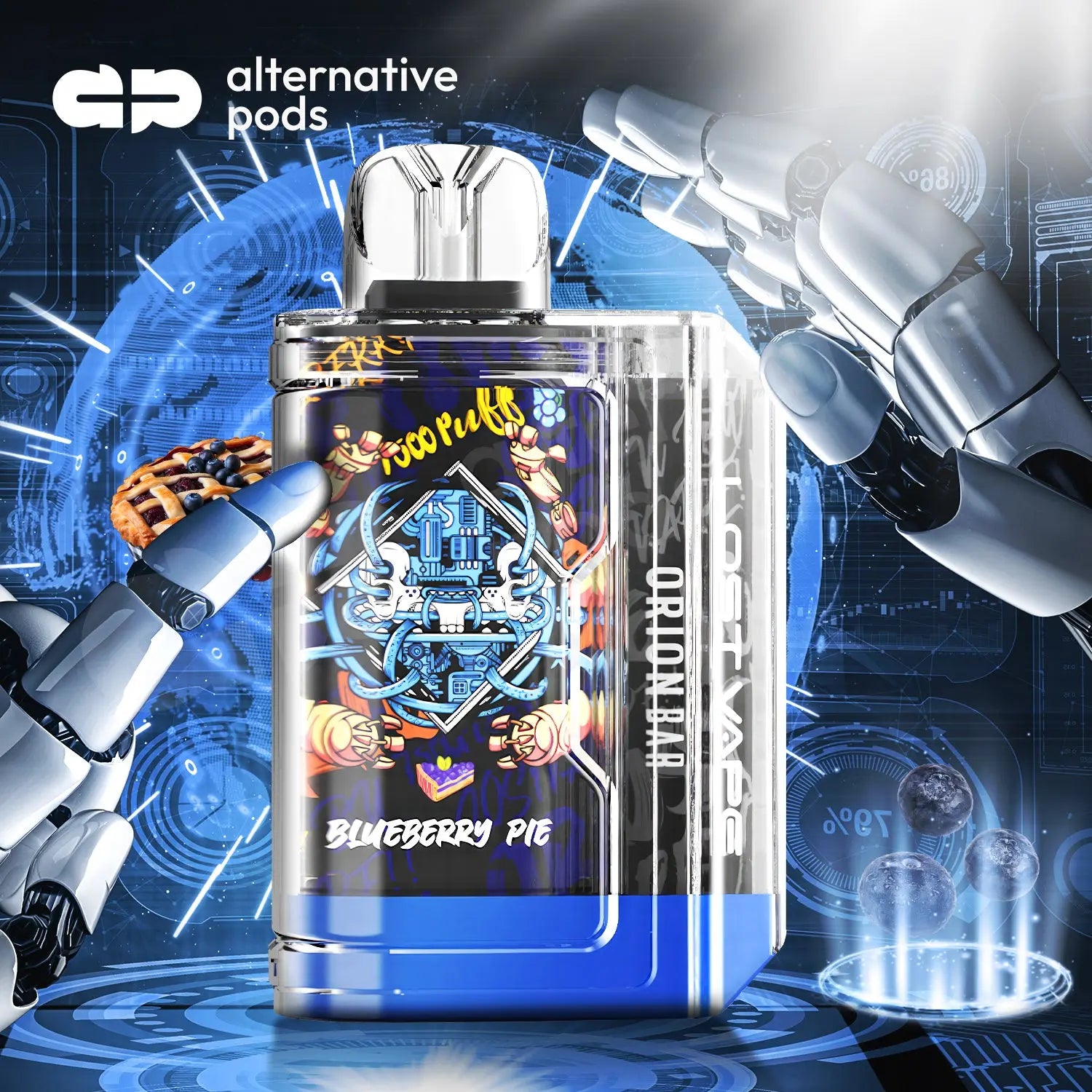 Lost Vape Orion Bar 7500 Puffs Disposable Vape - Blueberry Pie 