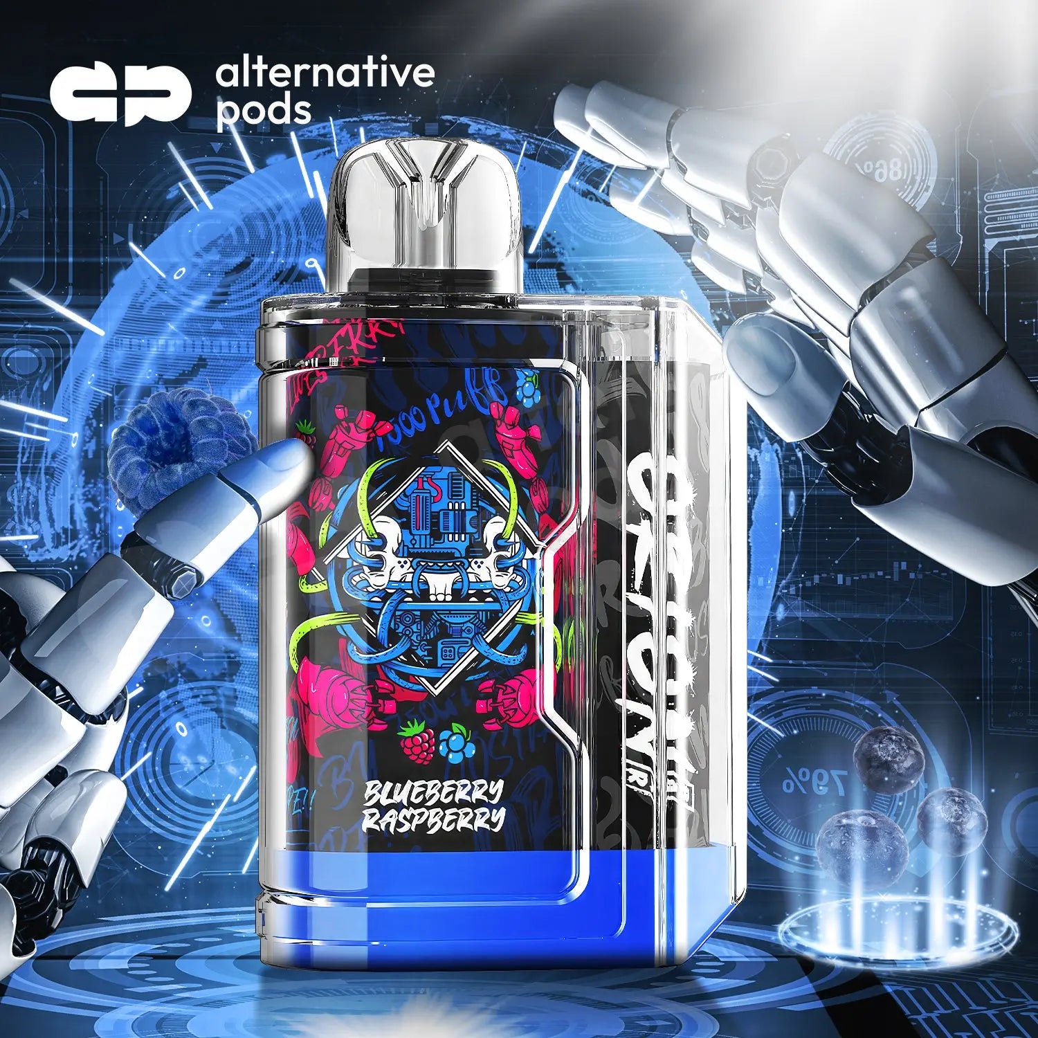 Lost Vape Orion Bar 7500 Puffs Disposable Vape - Blueberry Raspberry 