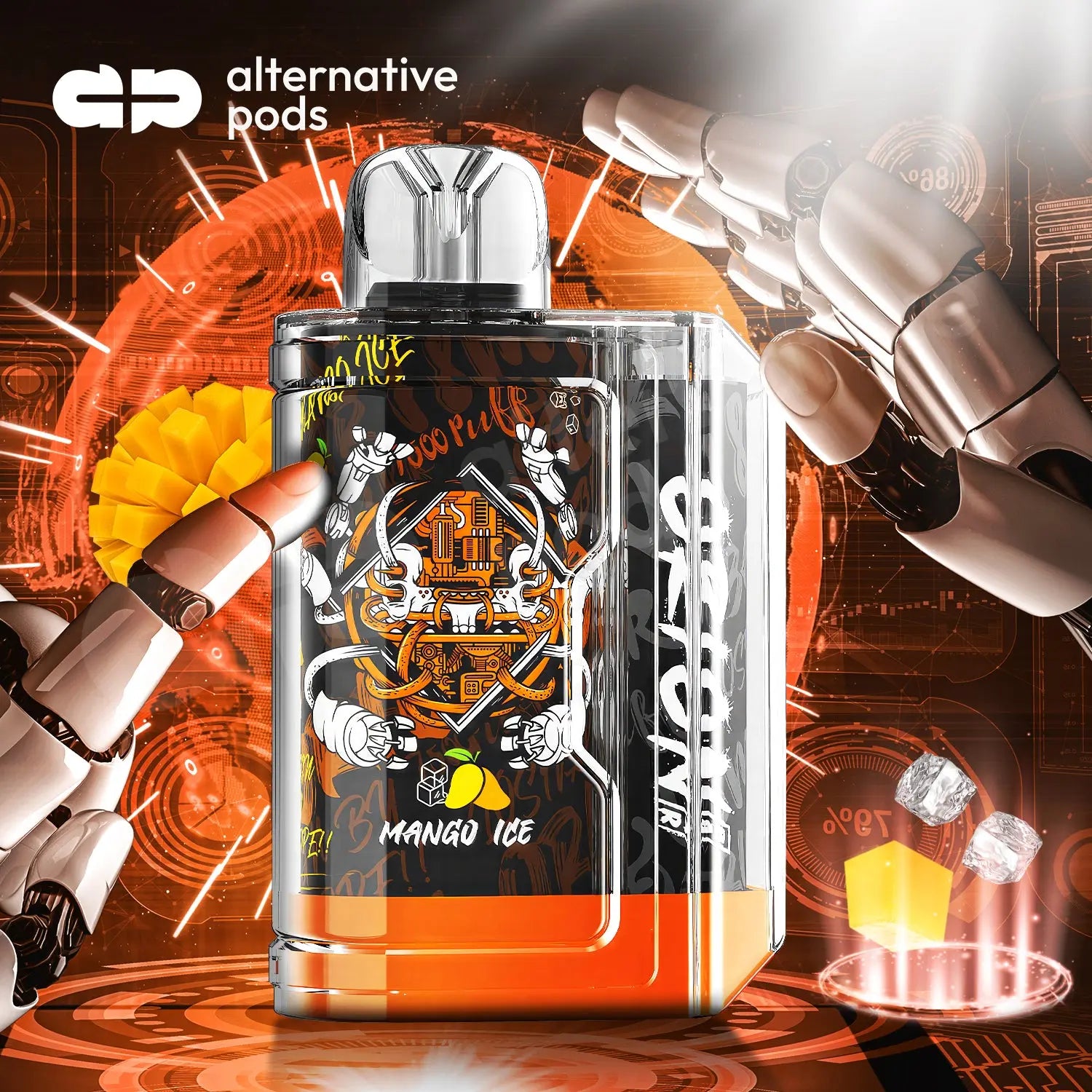 Lost Vape Orion Bar 7500 Puffs Disposable Vape - Mango Ice 