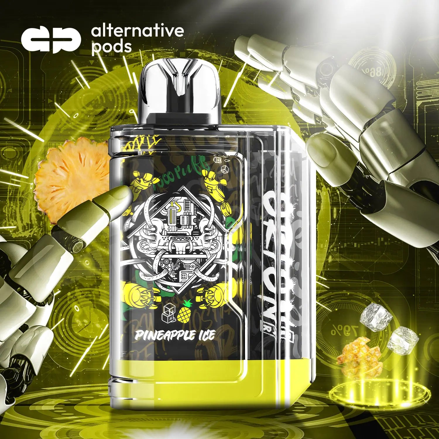 Lost Vape Orion Bar 7500 Puffs Disposable Vape - Pineapple Ice 