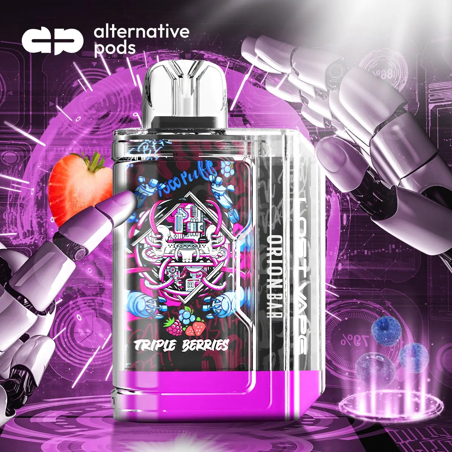 Lost Vape Orion Bar 7500 Puffs Disposable Vape - Triple Berries 