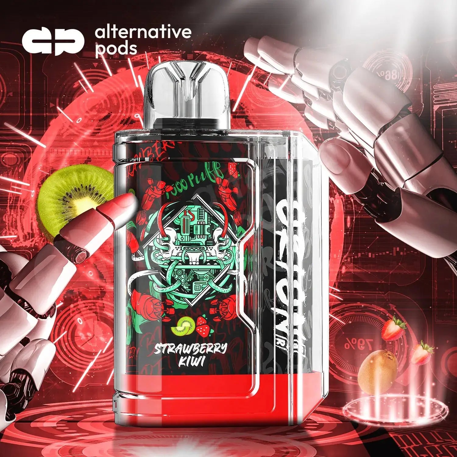 Lost Vape Orion Bar 7500 Puffs Disposable Vape - Strawberry Kiwi 