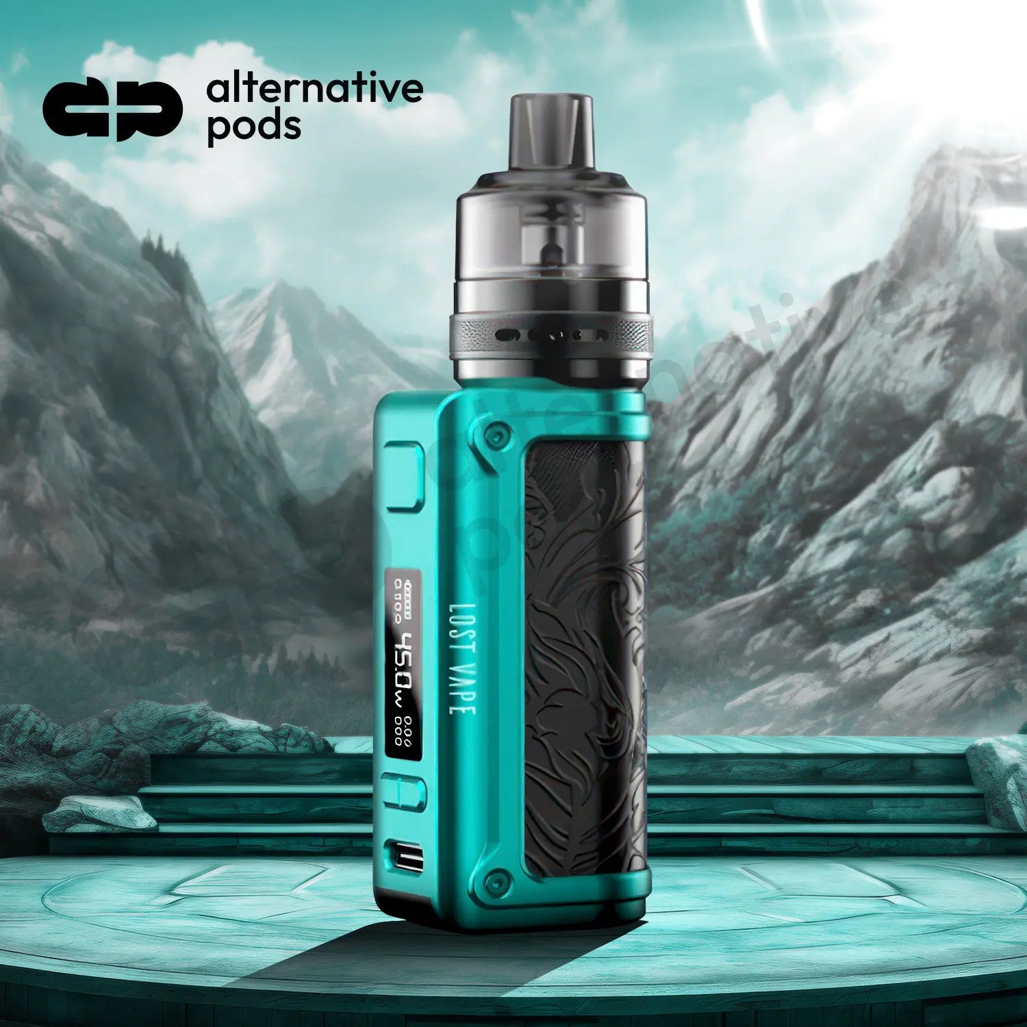 Lost Vape Quest Thelema Mini 1500mAh 45W Pod Mod System Starter Kit - Alternative pods | Online Vape & Smoke Shop