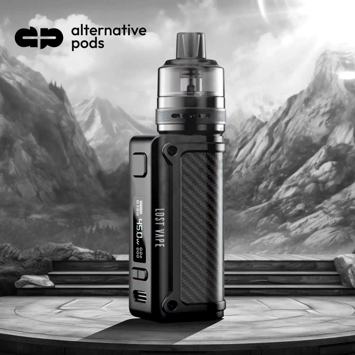 Lost Vape Quest Thelema Mini 1500mAh 45W Pod Mod System Starter Kit Lost Vape Quest Thelema Mini 1500mAh 45W Pod Mod System Starter Kit