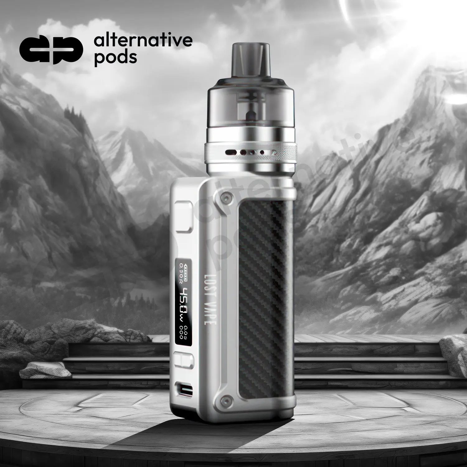 Lost Vape Quest Thelema Mini 1500mAh 45W Pod Mod System Starter Kit Lost Vape Quest Thelema Mini 1500mAh 45W Pod Mod System Starter Kit